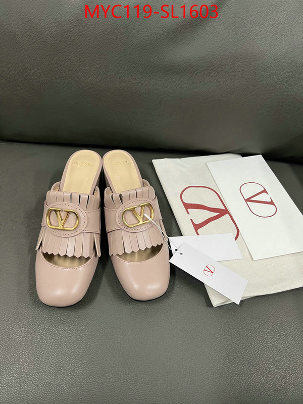 Women Shoes-Valentino replica aaaaa designer ID: SL1603 $: 119USD