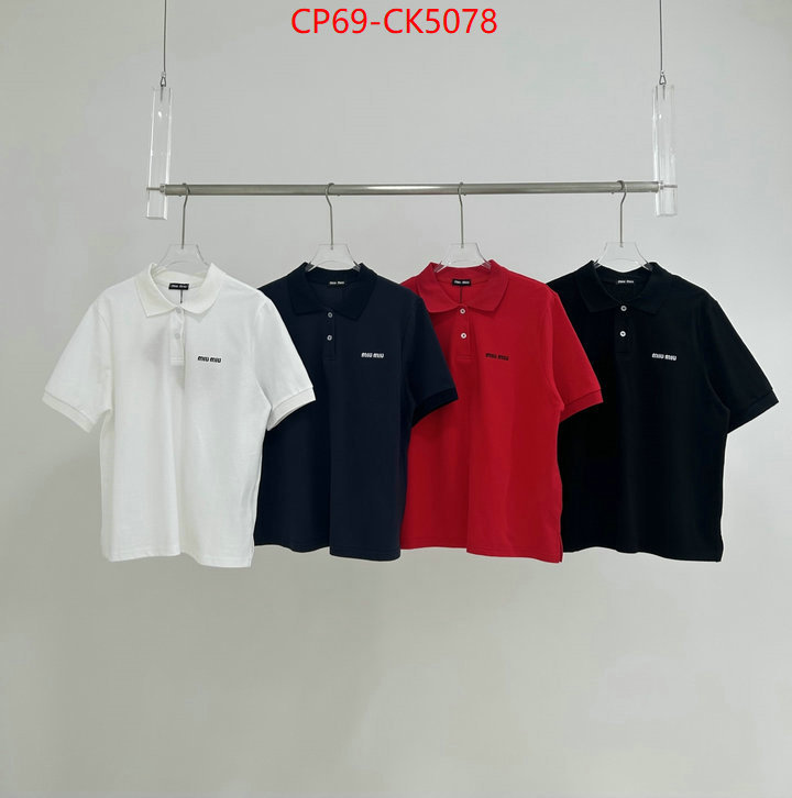 Clothing-MIU MIU the most popular ID: CK5078 $: 69USD