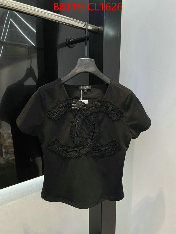 Clothing-Chanel buy sell ID: CL1626 $: 119USD