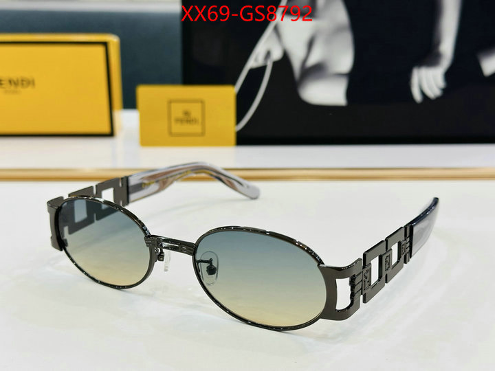 Glasses-Fendi best quality designer ID: GS8792 $: 69USD