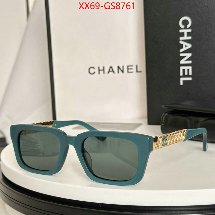 Glasses-Chanel aaaaa+ replica ID: GS8761 $: 69USD