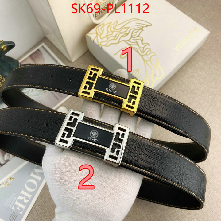 Belts-Versace cheap replica designer ID: PL1112 $: 69USD