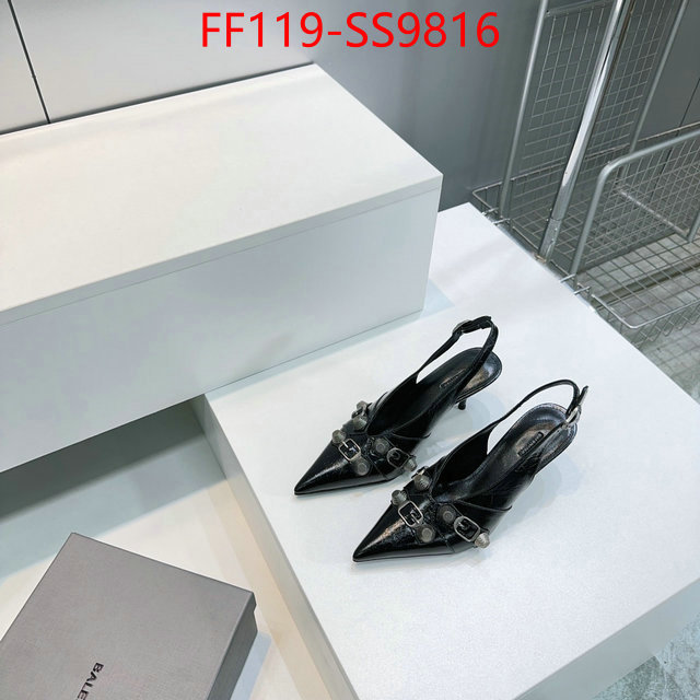 Women Shoes-Balenciaga top quality designer replica ID: SS9816 $: 119USD