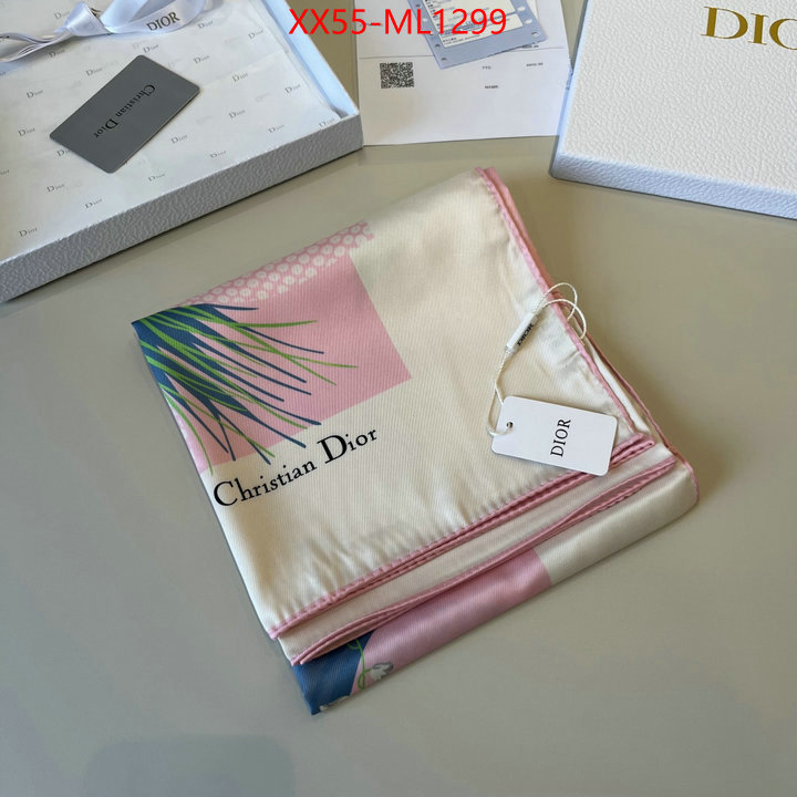 Scarf-Dior fake high quality ID: ML1299 $: 55USD
