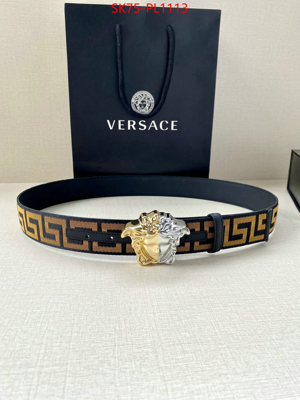 Belts-Versace replica for cheap ID: PL1113 $: 75USD