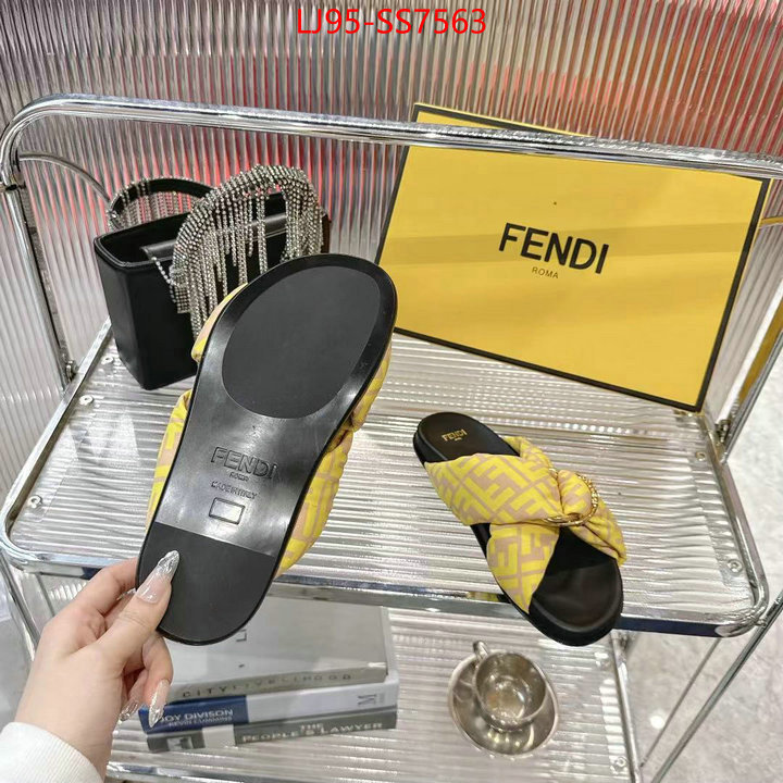 Women Shoes-Fendi best quality replica ID: SS7563 $: 95USD