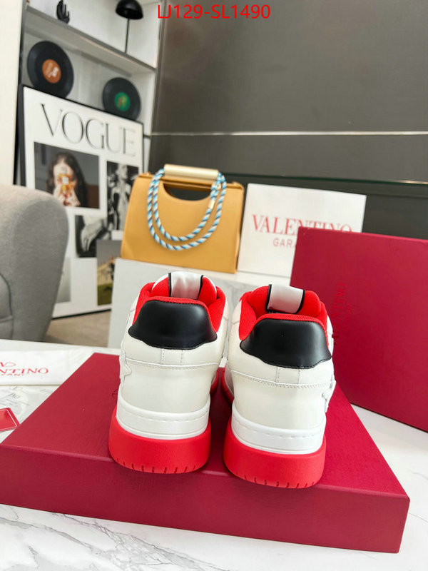 Men Shoes-Valentino mirror quality ID: SL1490 $: 129USD