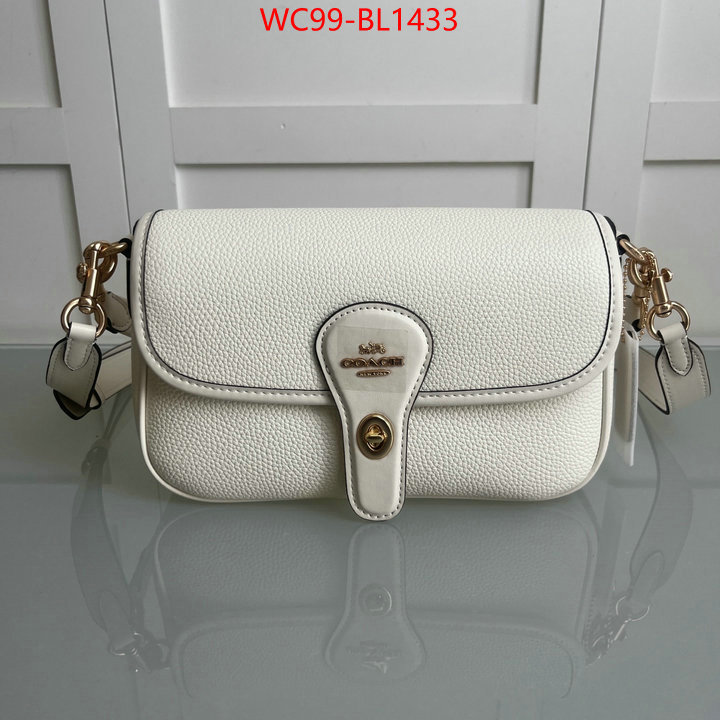 Coach Bags(4A)-Crossbody- high quality replica ID: BL1433 $: 99USD,