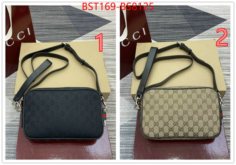 Gucci Bags(TOP)-Crossbody- designer ID: BS8125 $: 169USD,