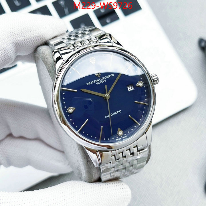 Watch(TOP)-Vacheron Constantin best aaaaa ID: WS9726 $: 229USD