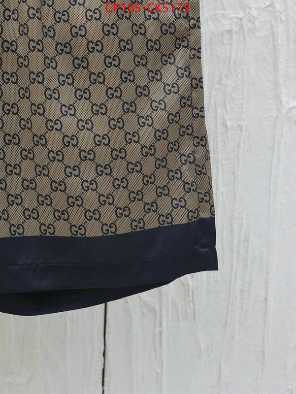 Clothing-Gucci practical and versatile replica designer ID: CK5179 $: 105USD