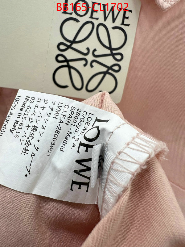 Clothing-Loewe what is a counter quality ID: CL1702 $: 165USD