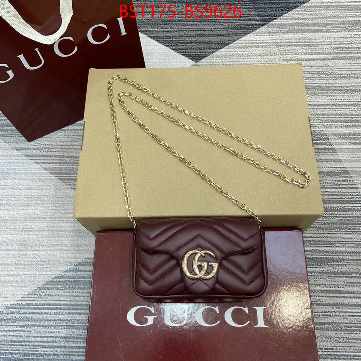 Gucci Bags(TOP)-Marmont we offer ID: BS9626 $: 175USD,