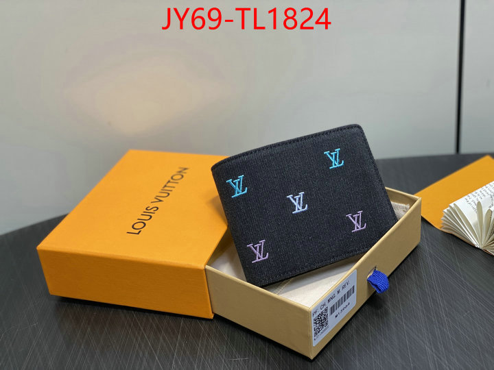 LV Bags(TOP)-Wallet what ID: TL1824 $: 69USD,