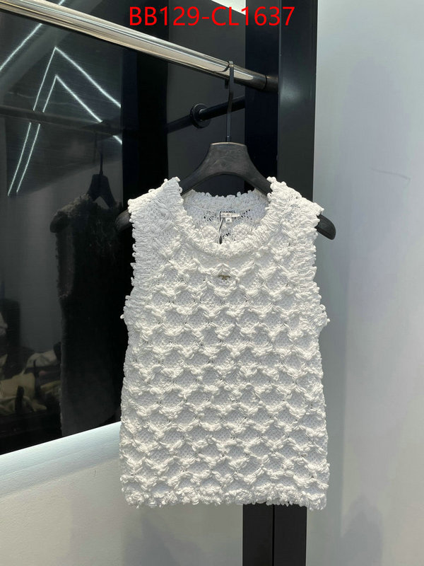 Clothing-Chanel best replica 1:1 ID: CL1637 $: 129USD
