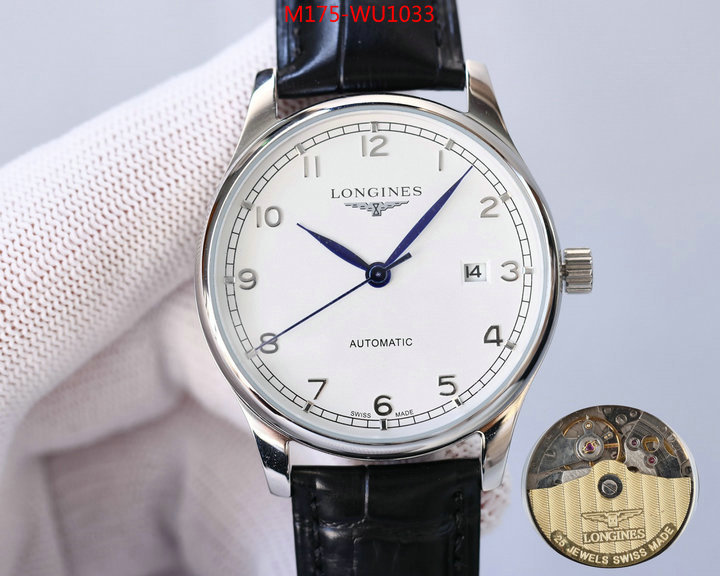 Watch(4A)-Longines shop now ID: WU1033 $: 175USD-shoes yupoo Watch(4A)-Longines shop now ID: WU1033 $: 175USD