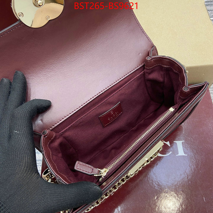 Gucci Bags(TOP)-Crossbody- what best replica sellers ID: BS9621 $: 265USD,