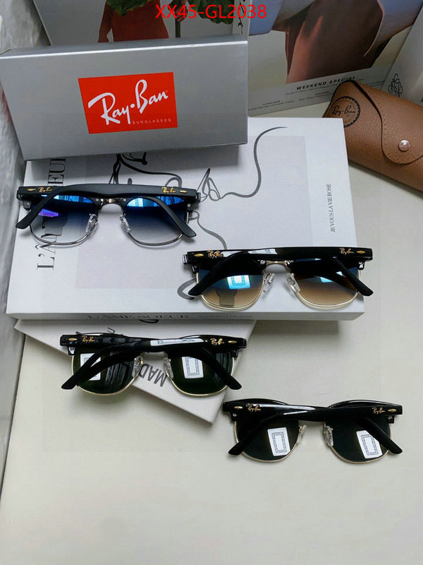 Glasses-RayBan best fake ID: GL2038 $: 45USD