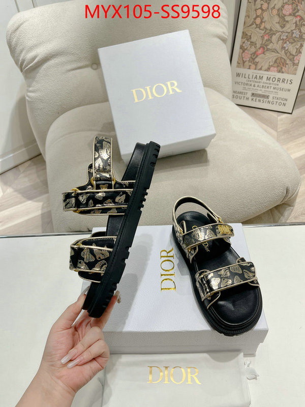 Women Shoes-Dior top designer replica ID: SS9598 $: 105USD