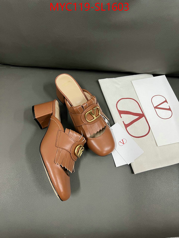 Women Shoes-Valentino replica aaaaa designer ID: SL1603 $: 119USD