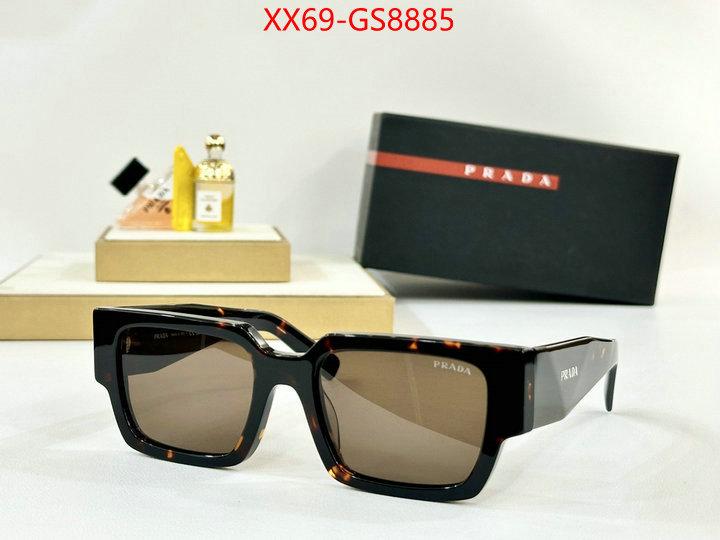 Glasses-Prada cheap wholesale ID: GS8885 $: 69USD