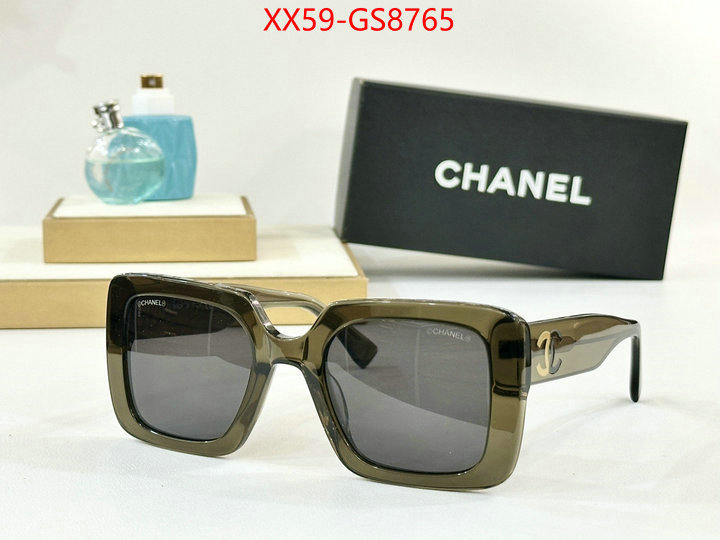 Glasses-Chanel 1:1 replica wholesale ID: GS8765 $: 59USD