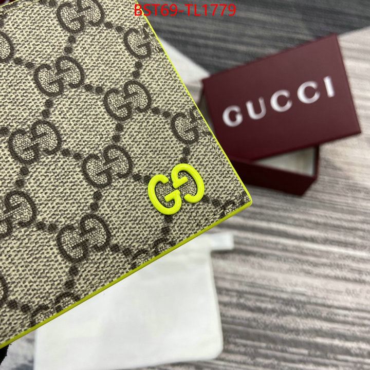 Gucci Bags(TOP)-Wallet- 2024 replica ID: TL1779 $: 69USD,
