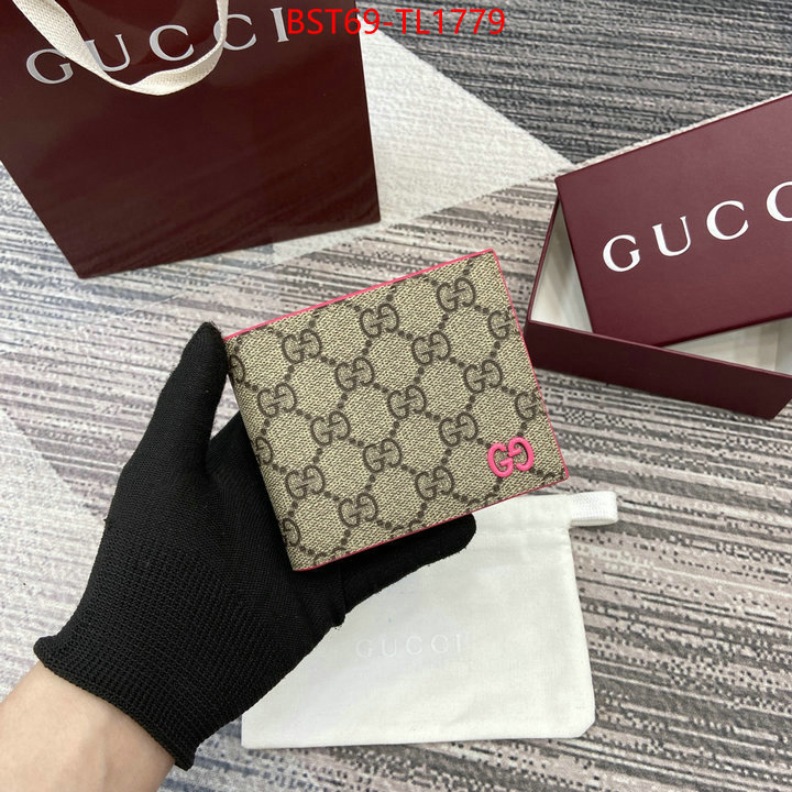 Gucci Bags(TOP)-Wallet- 2024 replica ID: TL1779 $: 69USD,