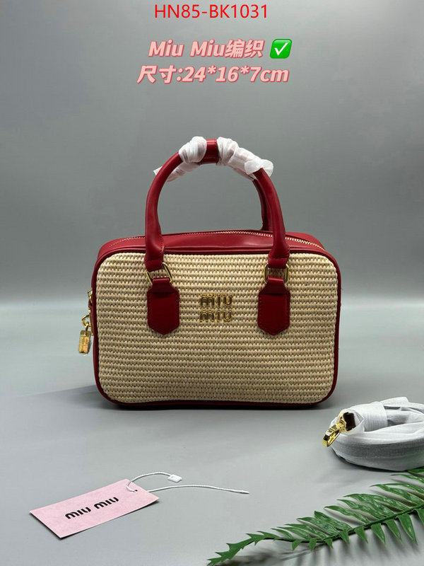 Miu Miu Bags(4A)-Handbag- where can i find ID: BK1031 $: 85USD,