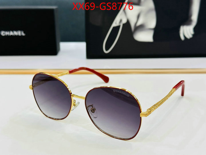 Glasses-Chanel aaaaa replica designer ID: GS8776 $: 69USD