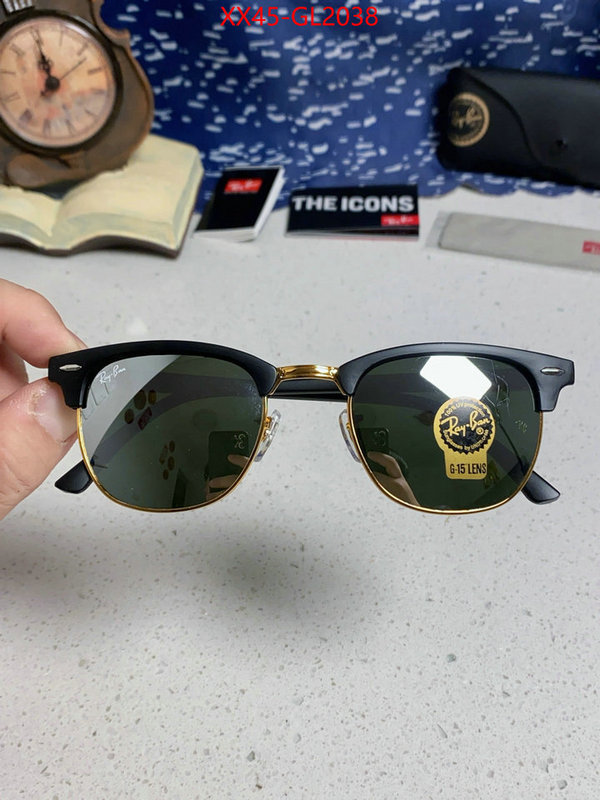 Glasses-RayBan best fake ID: GL2038 $: 45USD