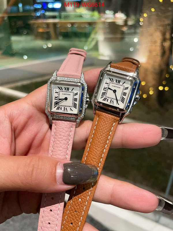 Watch(4A)-Cartier replica shop ID: WG6614 $: 119USD