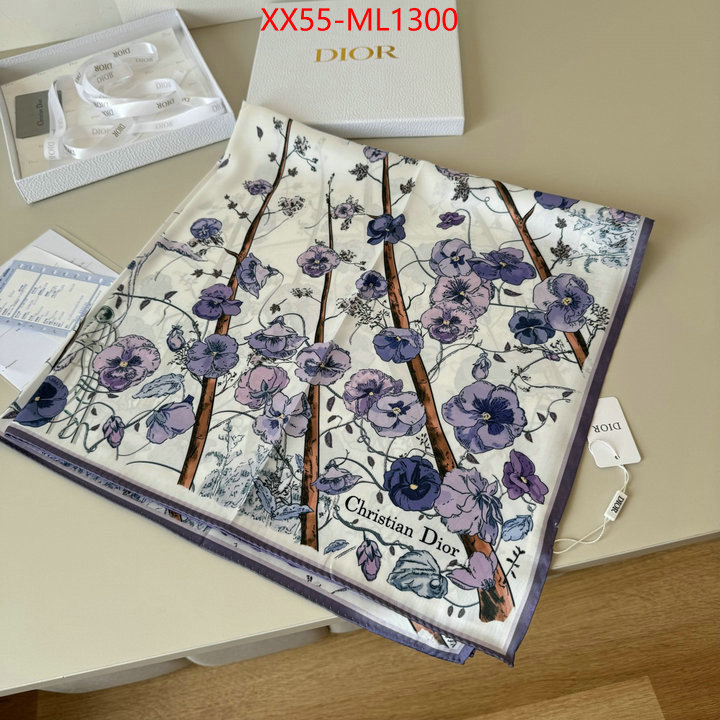 Scarf-Dior what is a counter quality ID: ML1300 $: 55USD