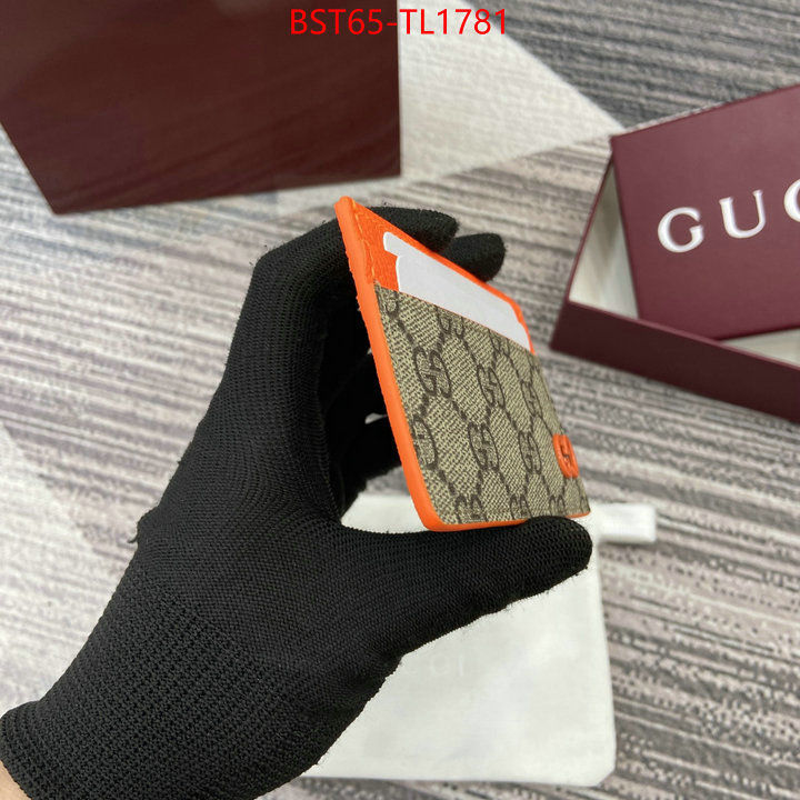 Gucci Bags(TOP)-Wallet- designer wholesale replica ID: TL1781 $: 65USD,