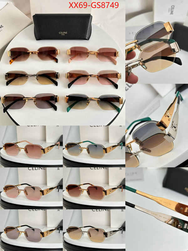 Glasses-CELINE perfect replica ID: GS8749 $: 69USD
