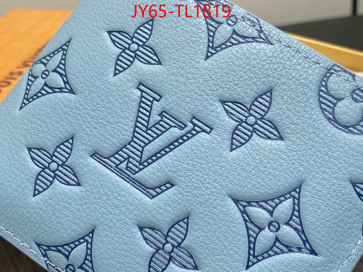 LV Bags(TOP)-Wallet new designer replica ID: TL1819 $: 65USD,