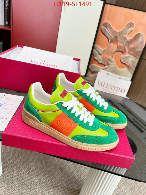 Men Shoes-Valentino high quality replica designer ID: SL1491 $: 129USD