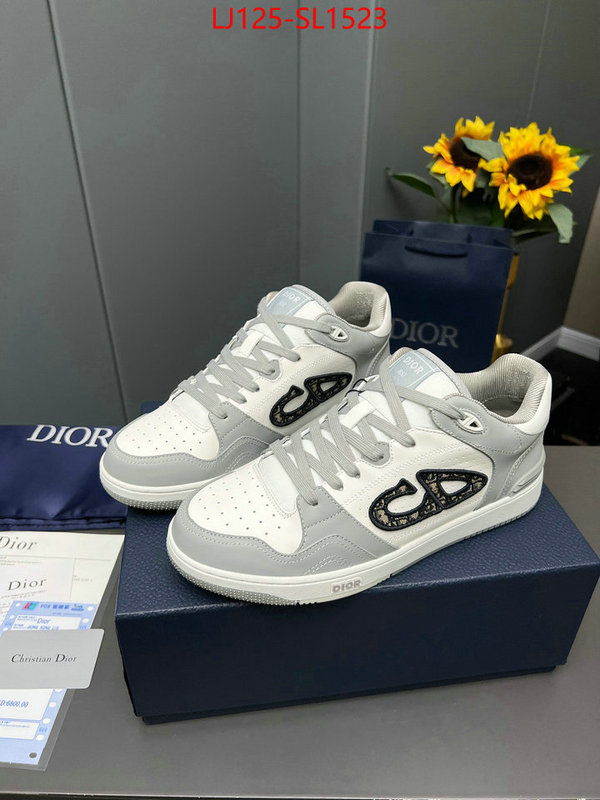 Men shoes-Dior copy aaaaa ID: SL1523 $: 125USD