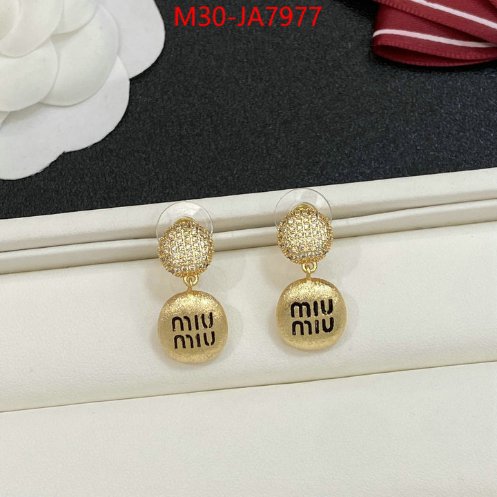 Jewelry-Miu Miu replica every designer ID: JA7977 $: 30USD