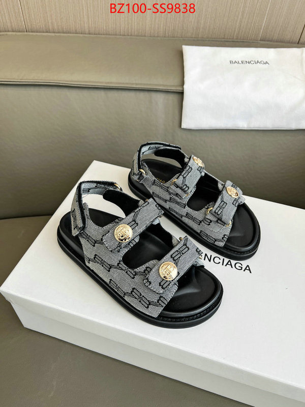 Women Shoes-Balenciaga exclusive cheap ID: SS9838 $: 100USD