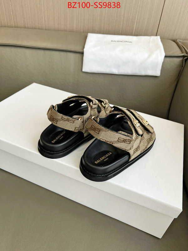 Women Shoes-Balenciaga exclusive cheap ID: SS9838 $: 100USD