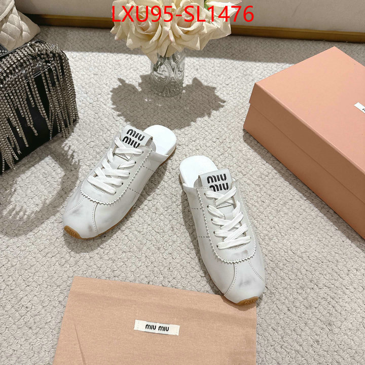 Women Shoes-Miu Miu 2024 aaaaa replica customize ID: SL1476 $: 95USD