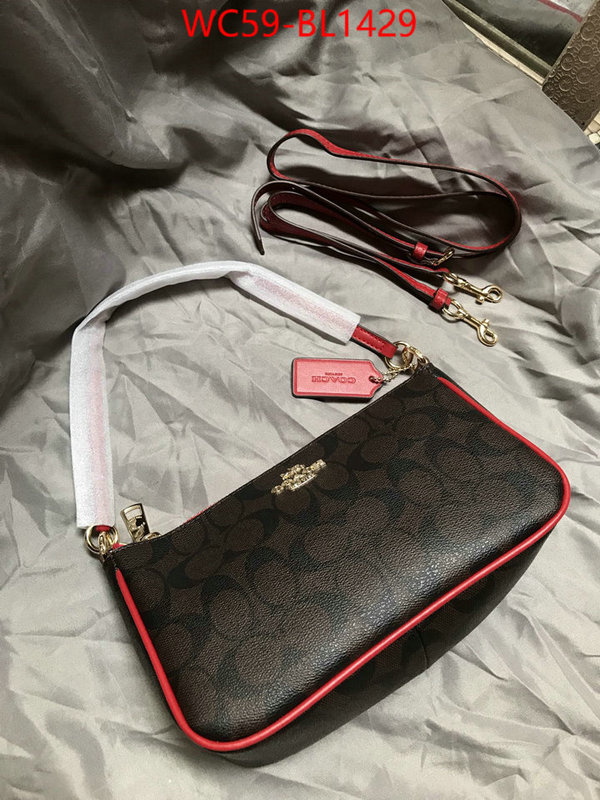 Coach Bags(4A)-Crossbody- replica wholesale ID: BL1429 $: 59USD,