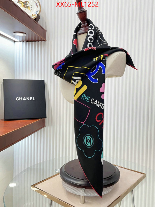 Scarf-Chanel luxury shop ID: ML1252 $: 65USD