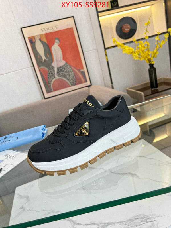 Men shoes-Prada luxury fashion replica designers ID: SS9281 $: 105USD
