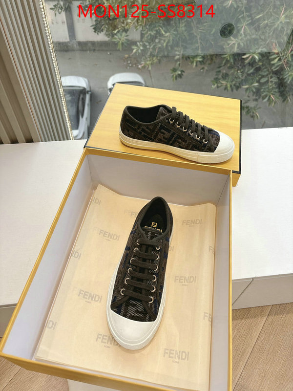 Men Shoes-Fendi best aaaaa ID: SS8314 $: 125USD