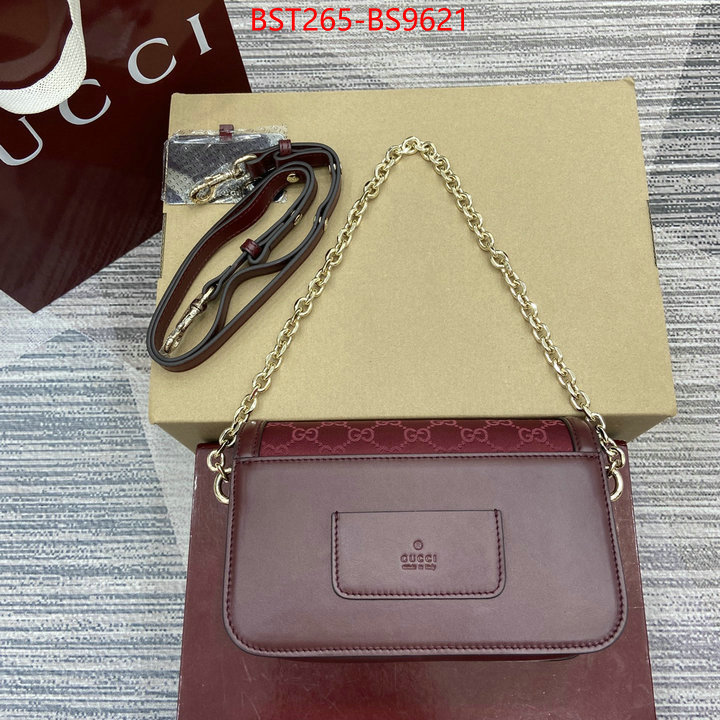 Gucci Bags(TOP)-Crossbody- what best replica sellers ID: BS9621 $: 265USD,