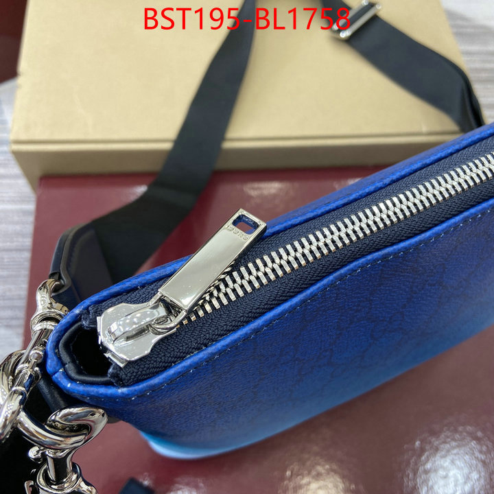 Gucci Bags(TOP)-Crossbody- we provide top cheap aaaaa ID: BL1758 $: 195USD,