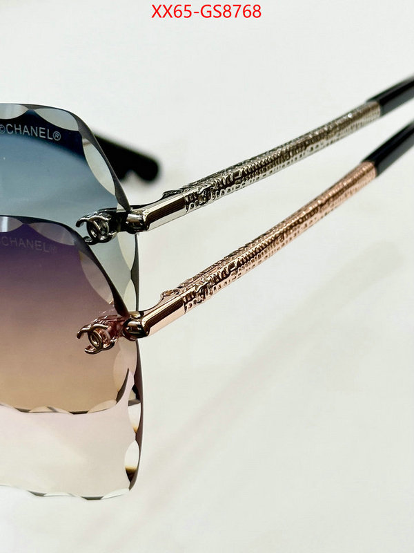 Glasses-Chanel buy the best high quality replica ID: GS8768 $: 65USD