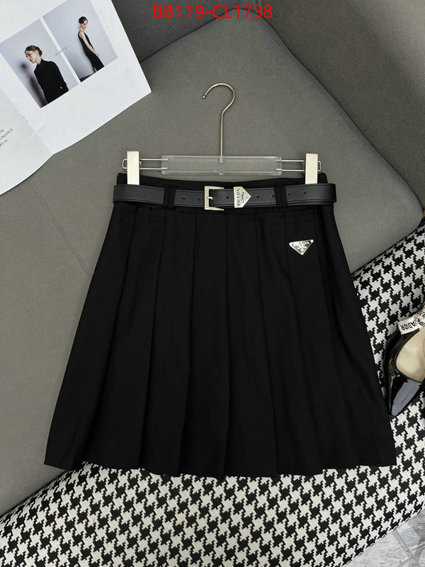 Clothing-Prada sell high quality ID: CL1738 $: 119USD